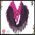 Nova moda chunky Infinity tricô Scarf para as mulheres